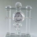 Tisch dekorative Crystal Clock mit Namen Kartenhalter